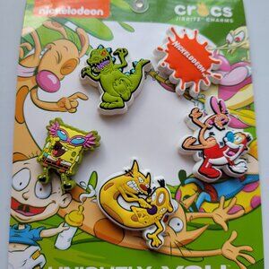 Crocs 5pc charms nickelodeon jibbitz